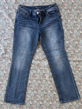 Maurices Dark Blue Boot Cut Jeans